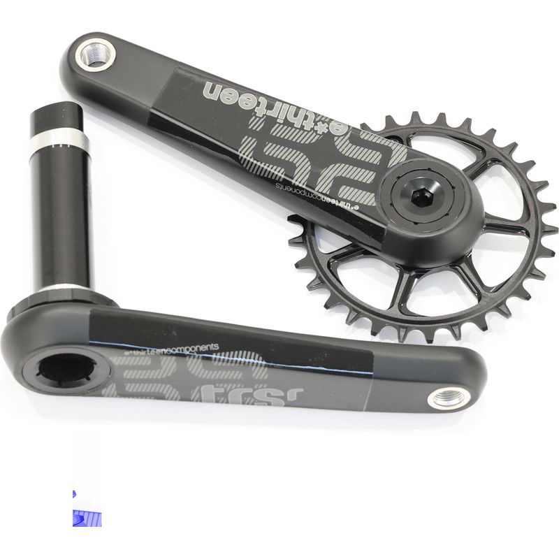 e13 TRS+ クランクセット ブラック E13 Trs+ Crankset Mountain Bike E Thirteen Trs Cranks Thirteen Trs