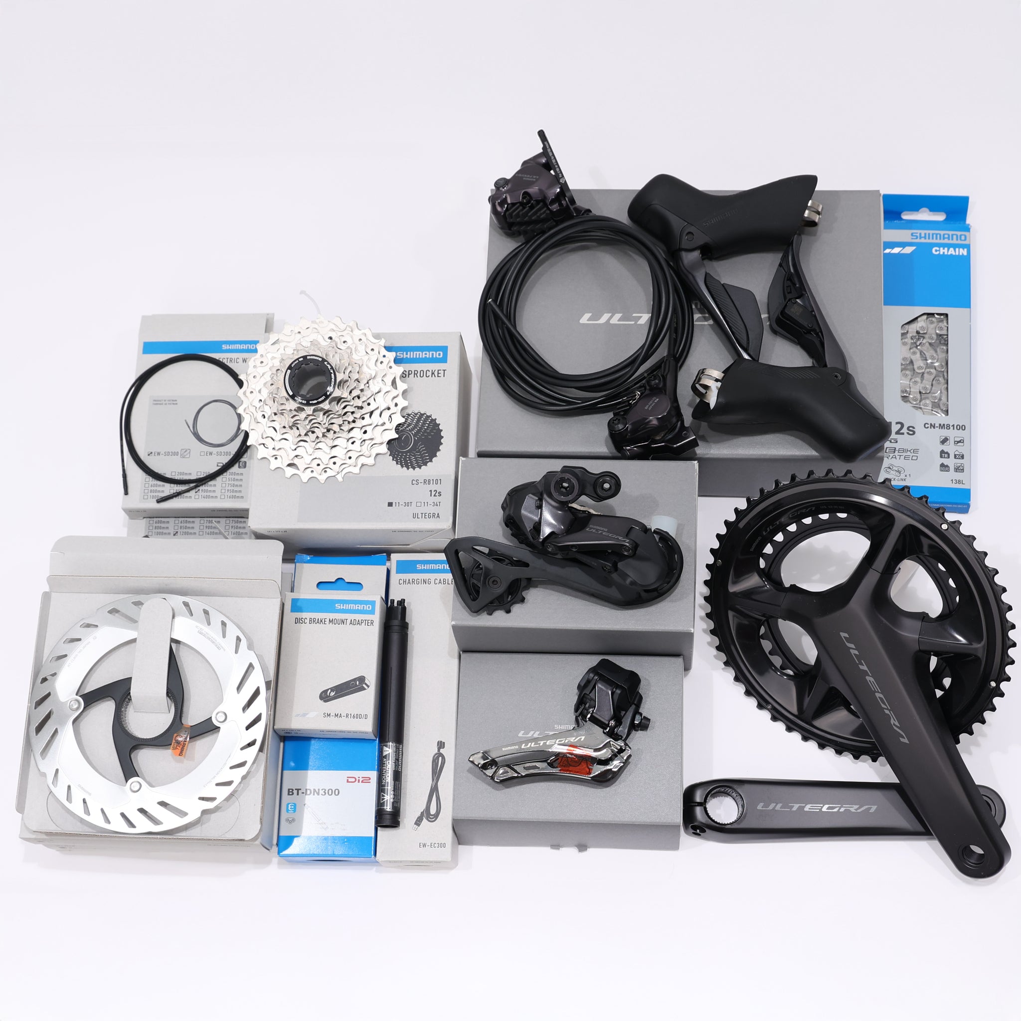 Shimano Ultegra R8170 Di2 12-Speed Complete Groupset Hydraulic