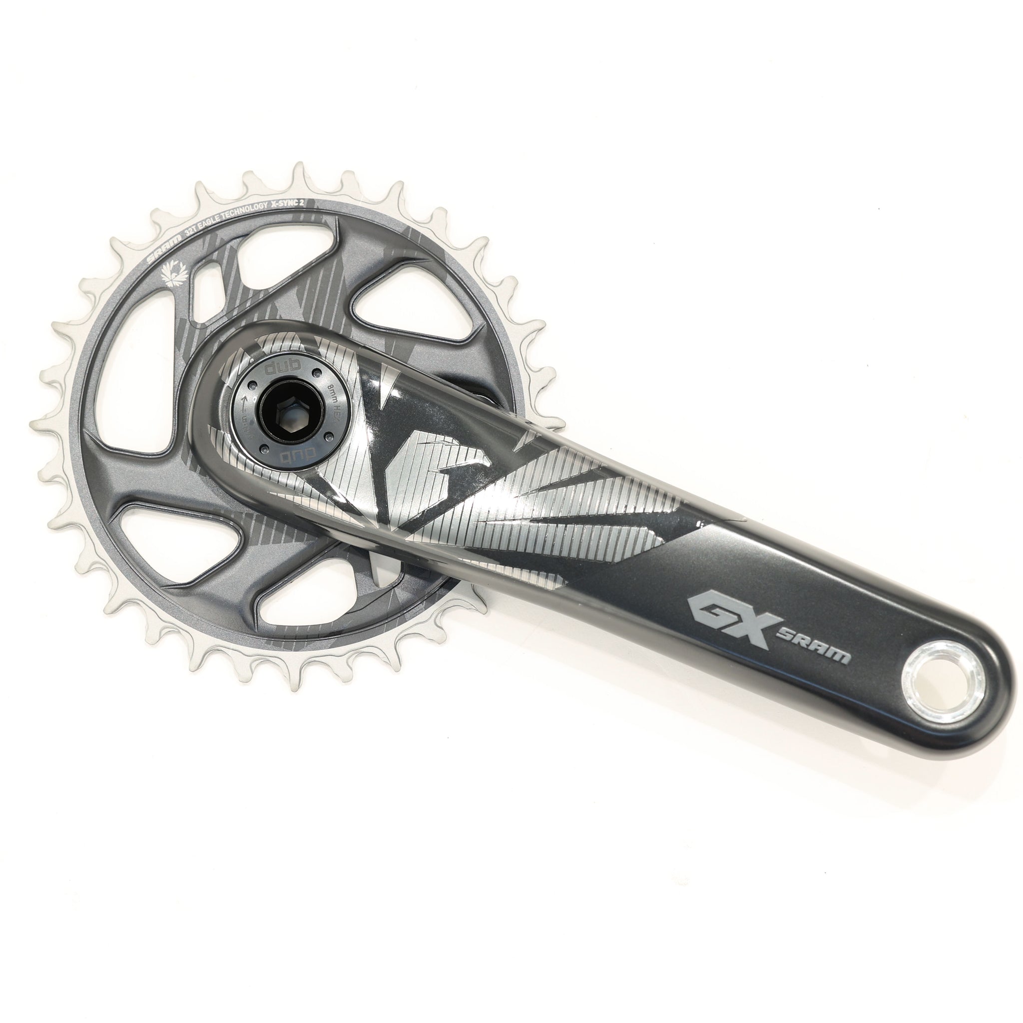 SRAM GX Eagle Carbon Boost Crankset - 175mm, 12-Speed, 32T, DUB