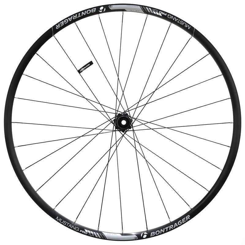 パーツ BONTRAGER mustang Bontrager Mustang Pro 29'' Rear Wheel, TLR, 8/9/10-Speed, Thru