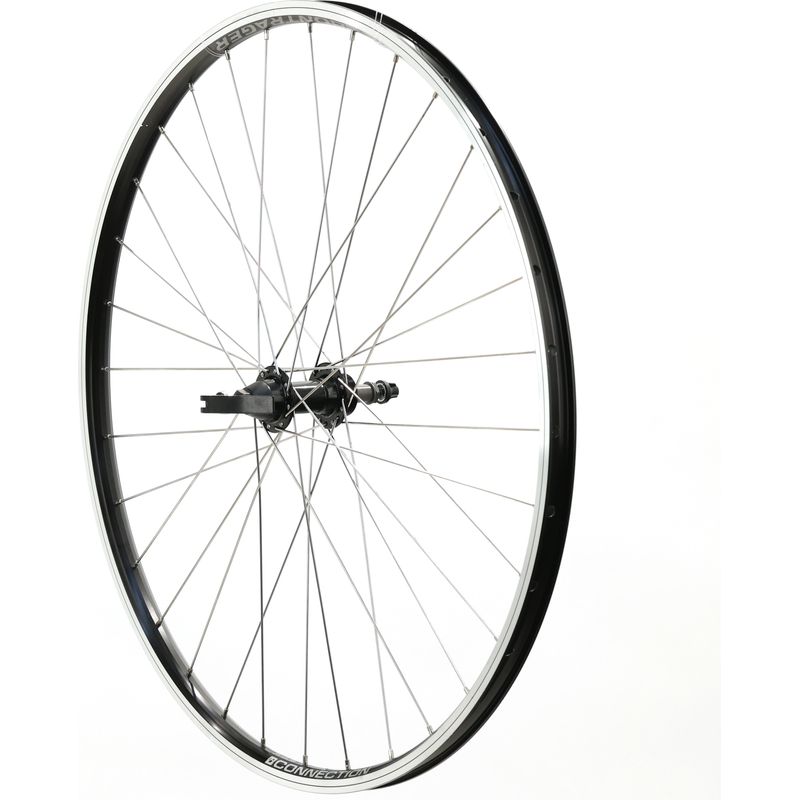 Connection Rim Bontrager Connection 700c Rear Wheel Freewheel 135mm 7-8-9 Speed, Rim ...
