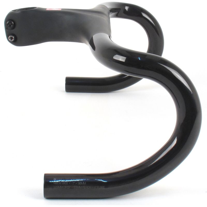 XXX Integrated Road Handlebarタイプ400×110 First Look: Bontrager XXX Integrated Bar/Stem - Road Bike Action