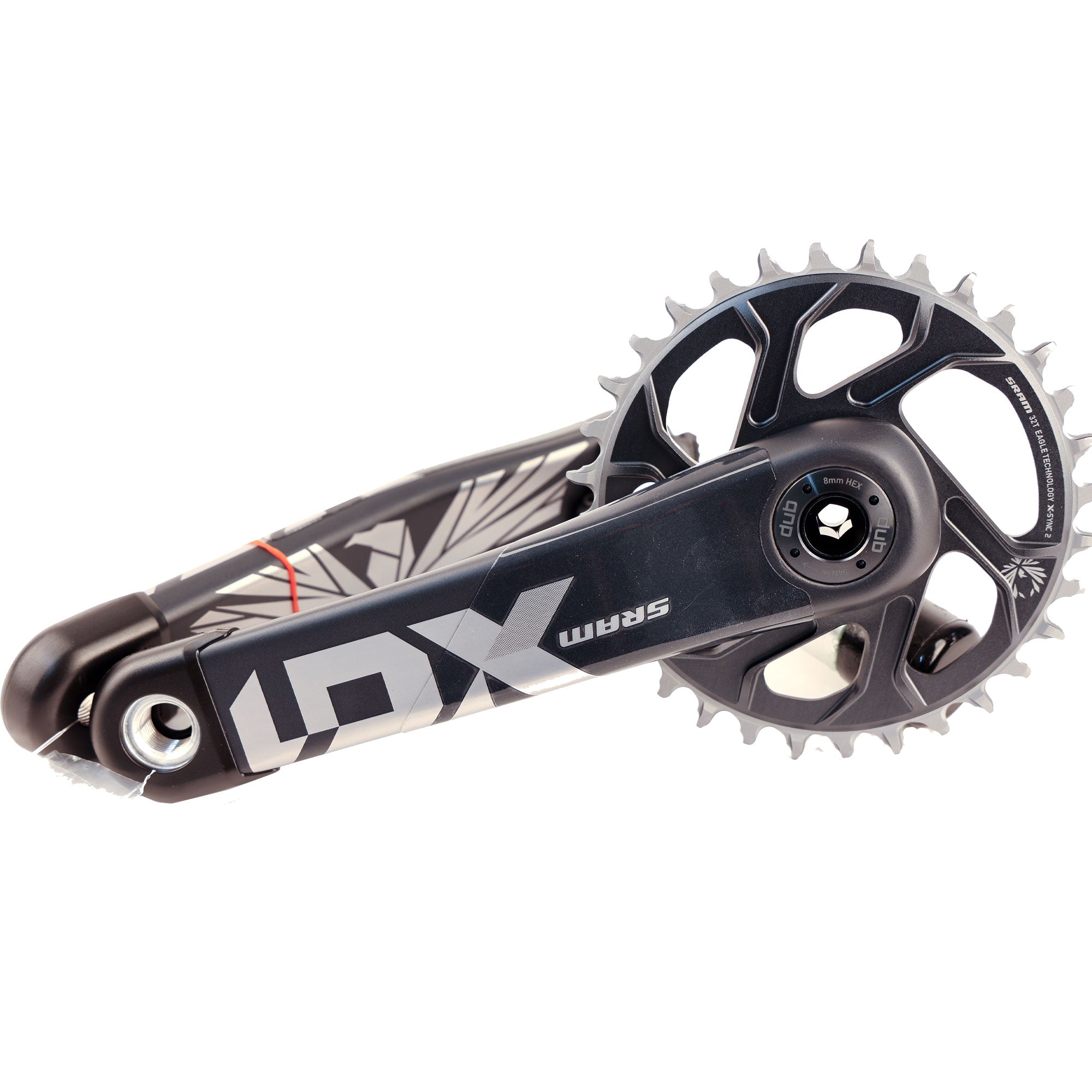 SRAM X01 DH クランクセット 美品 Universal Cycles -- SRAM X01 DH Downhill DUB Carbon Crankset - 7