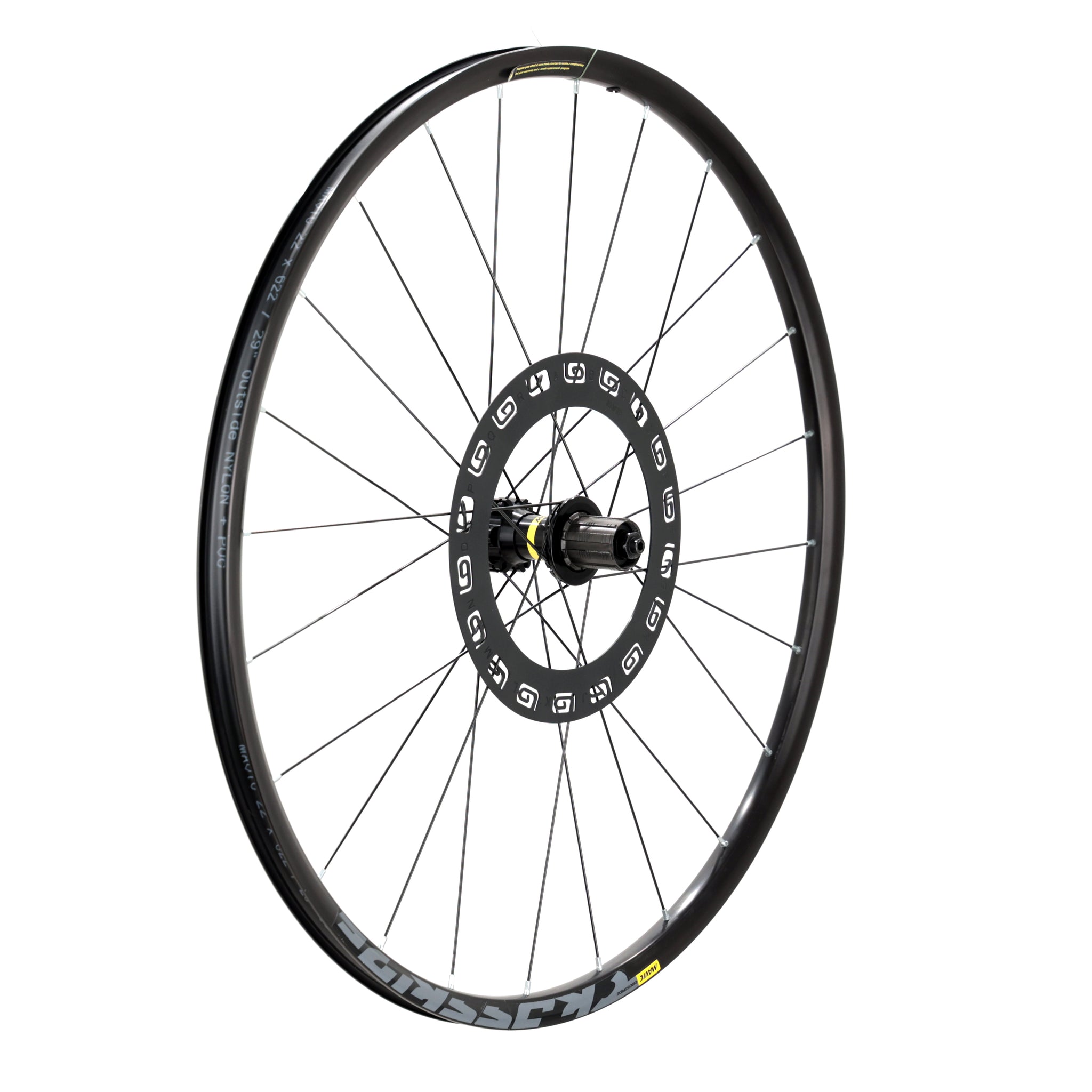 ディスクホイール MAVIC CROSSRIDE DISC 700c QR Mavic CROSSRIDE FTS-X Rear MTB Wheel, 29'', Aluminum, 9x135mm QR