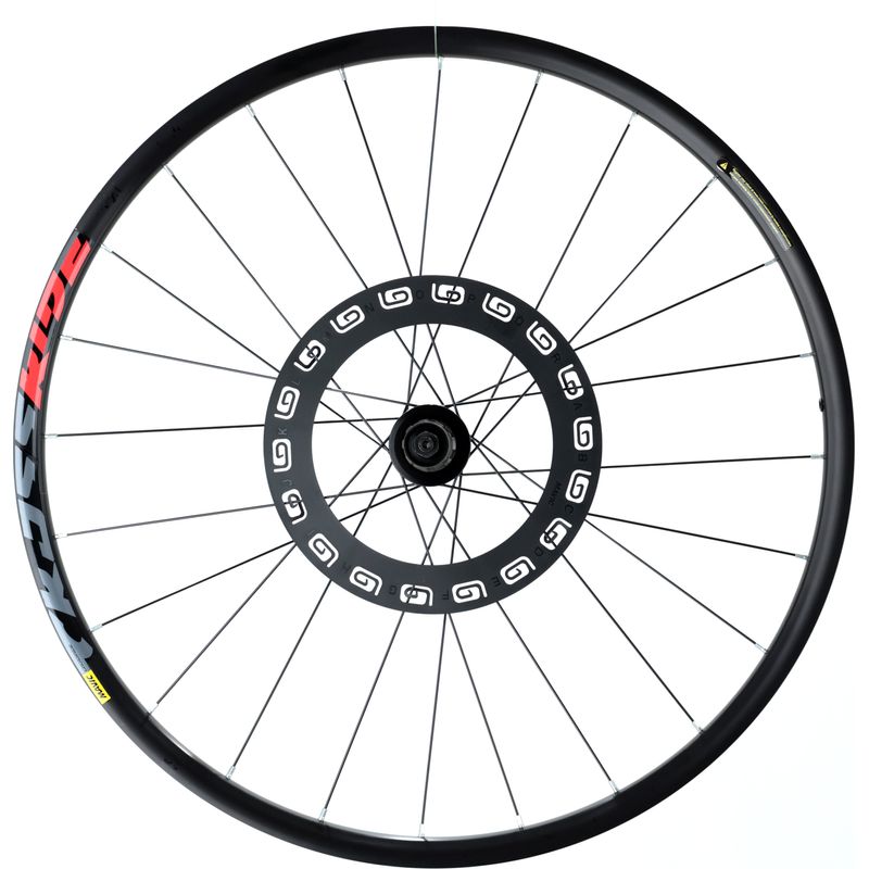 Mavic Crossride FTS MTB Bike Rear Wheel, 27.5'', 10x135mm QR,6-Bolt Di ...