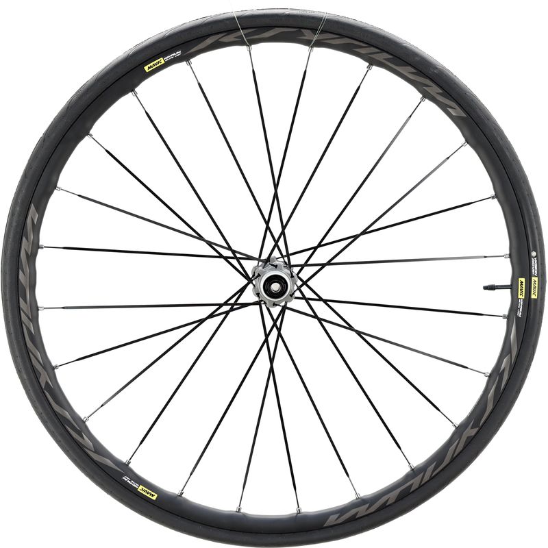 Mavic Ksyrium Elite Road Front Wheel, 700c, Alum, TLR, 12x100mm TA