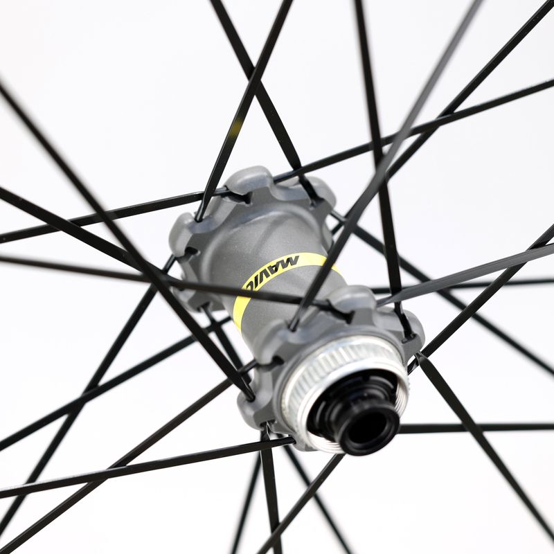 Mavic Ksyrium Elite Road Front Wheel, 700c, Alum, TLR, 12x100mm TA
