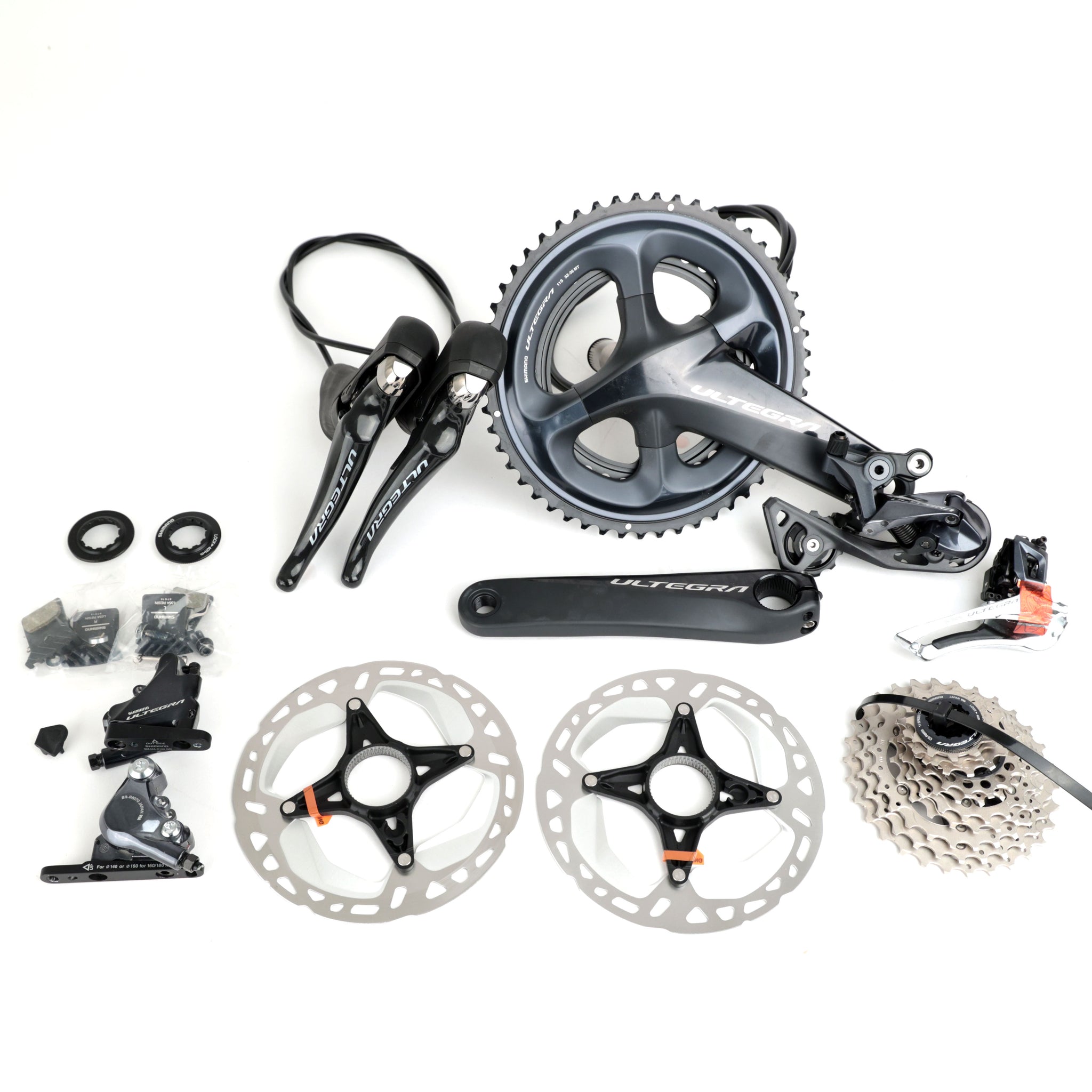 Takeoff Shimano R8000 Ultegra Mechanical Disc Groupset, 175mm, 52
