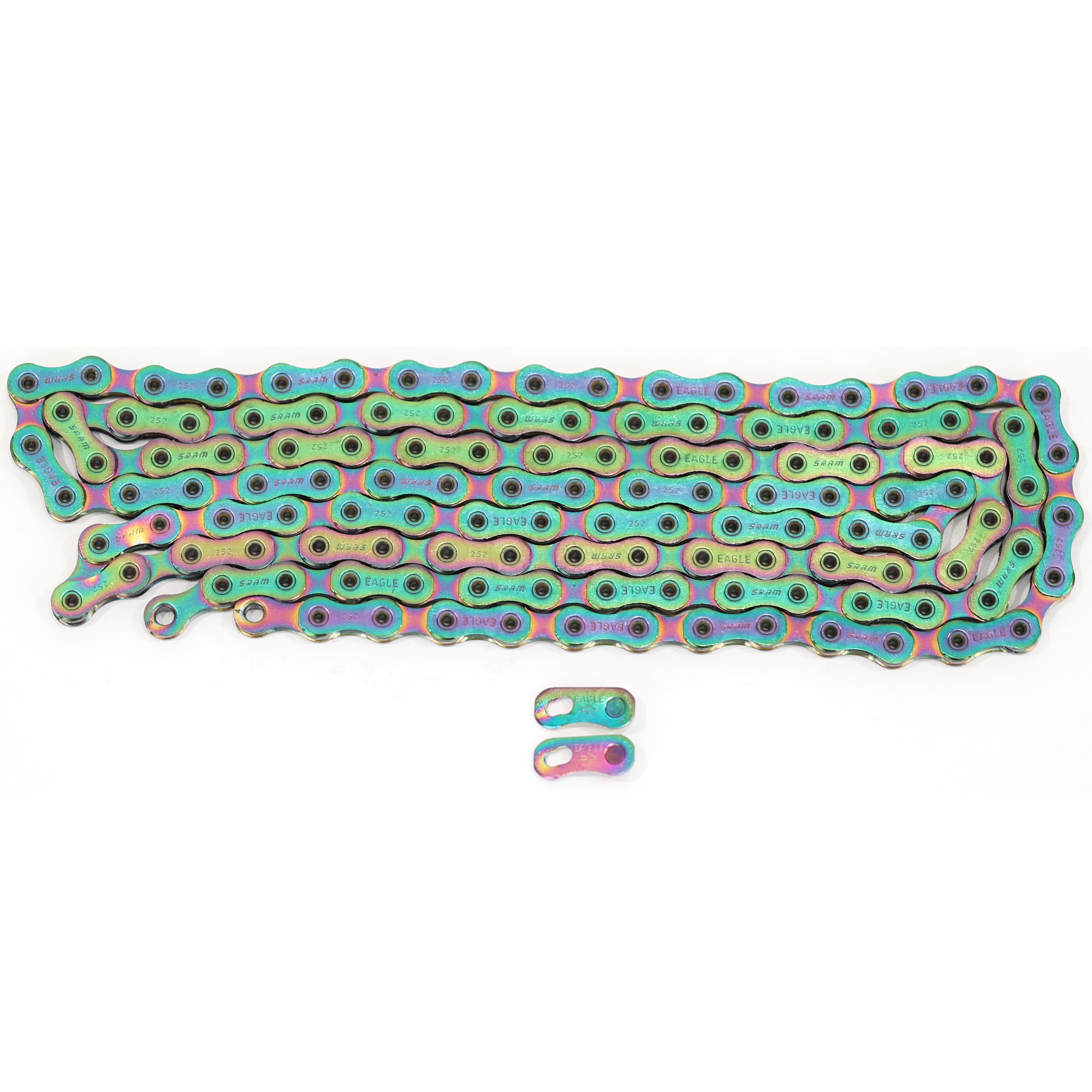 Sram XX1 Eagle AXS 12-Speed Chain, Rainbow, 126 Links – Wheel