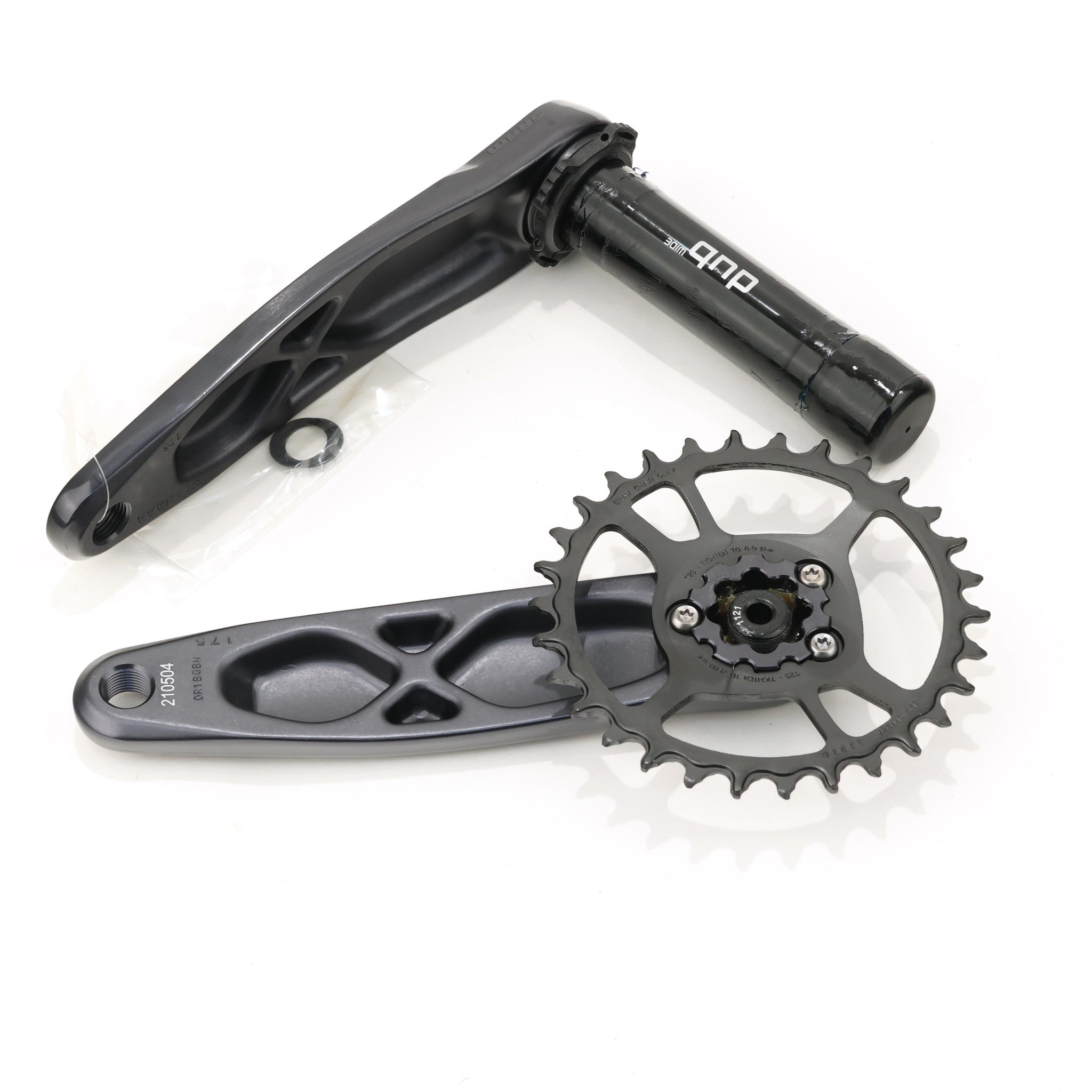 軽量 SRAM X1 EAGLE WIDE クランク 170mm スラム 12S SRAM X1 1000 Eagle DUB WIDE Crankset 1x12s 170mmx30T BOOST Direct