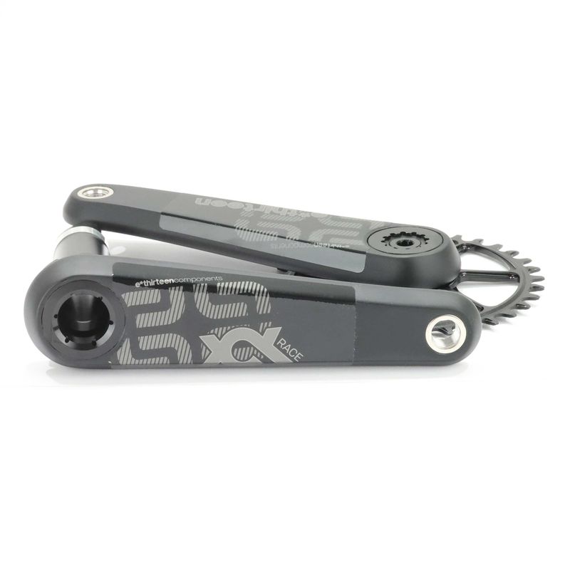 e*thirteen XCX Race Carbon Crankset, 175mm, 34T, Boost, 52mm CL