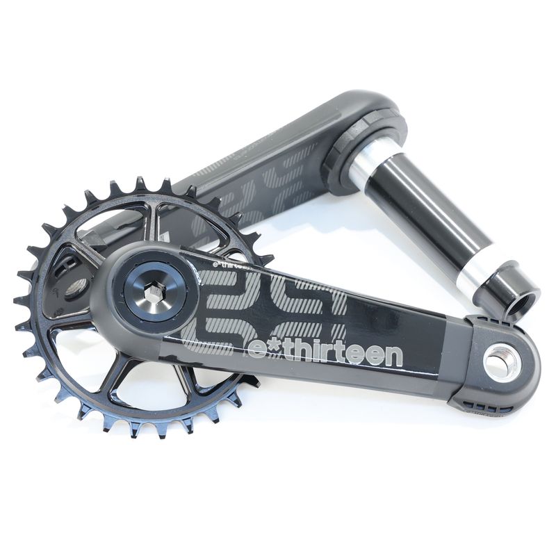 e*thirteen LG1 Race Carbon Crankset, 170mm x 73mm, 30mm Spindle