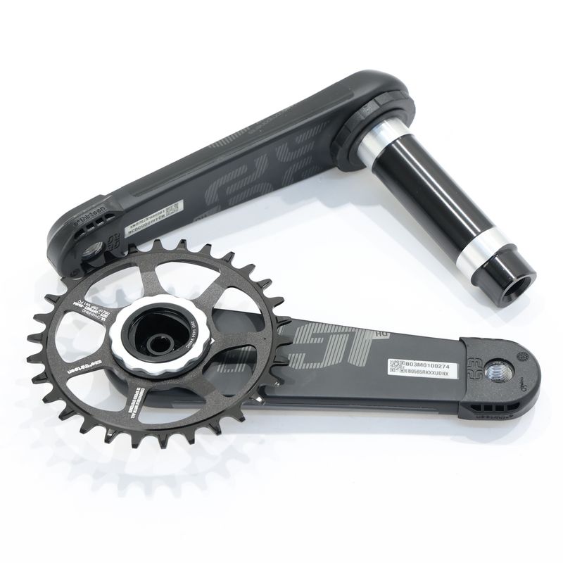 e*thirteen LG1 Race Carbon Crankset, 170mm x 73mm, 30mm Spindle