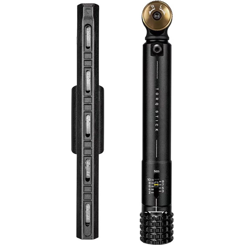 Topeak Torq Stick Ratcheting Torque Wrench 2-10Nm w/ 5 Bits Black ...