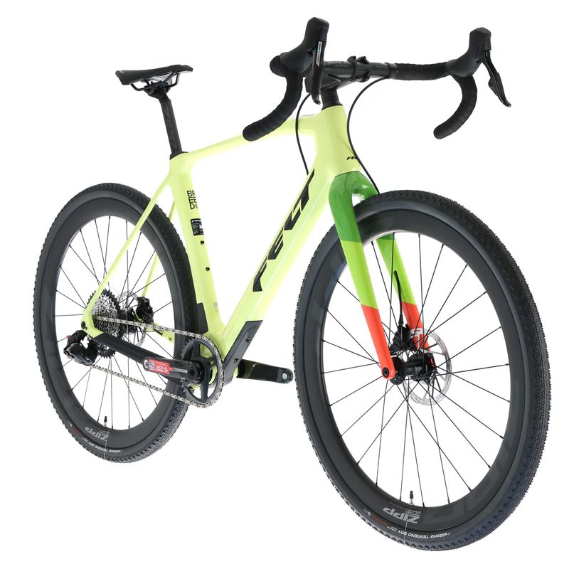 carbon crossbike Felt Breed Advanced, Carbon Gravel Bike, Sram Force 1x Electronic Shifting, Zipp 303 Carbon Wheels