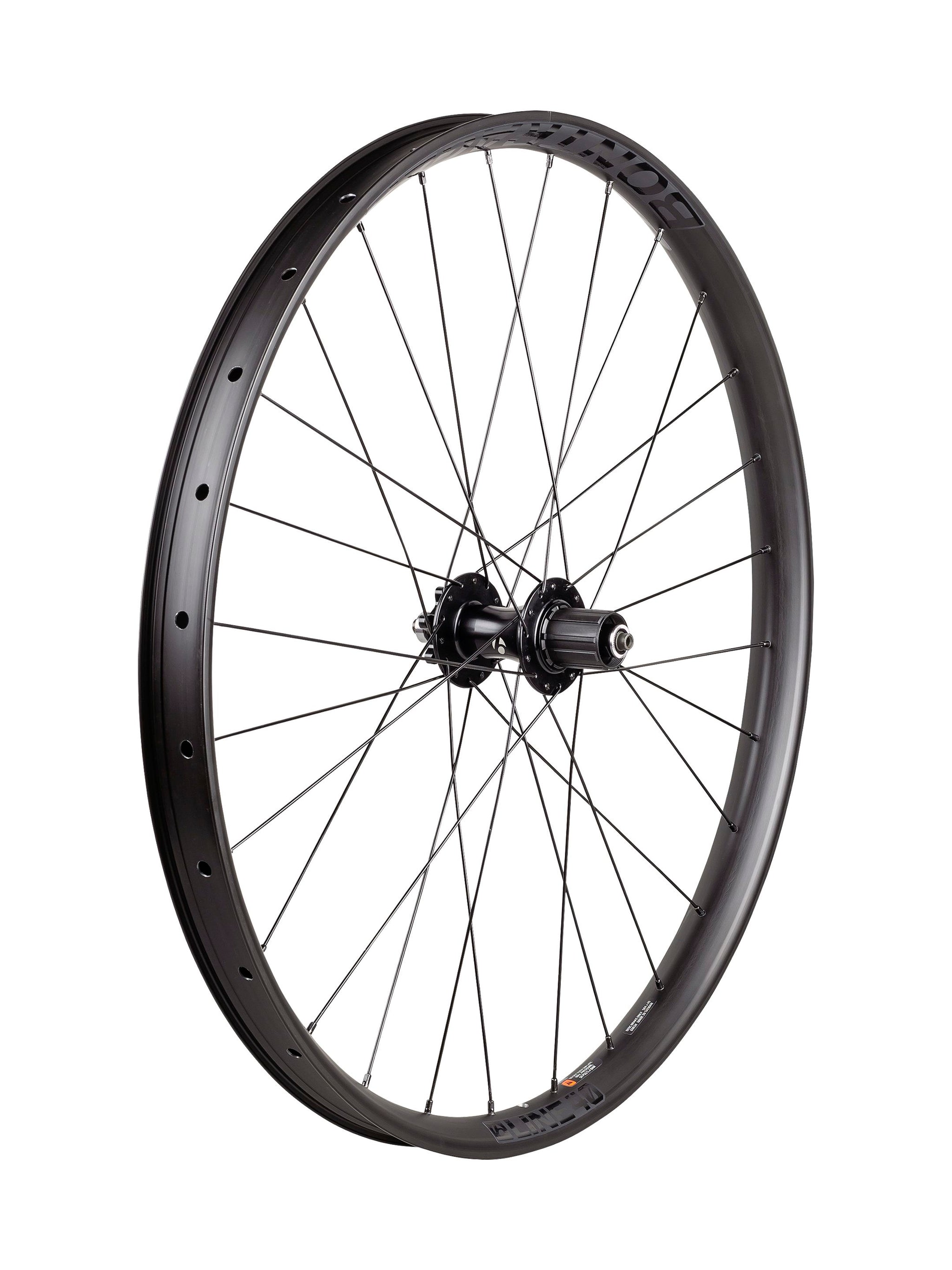 Bontrager Tubeless Ready ホイール Bontrager Line 40 27.5 Rear Wheel 28H QR 141mm 6-Bolt HG TLR Plus