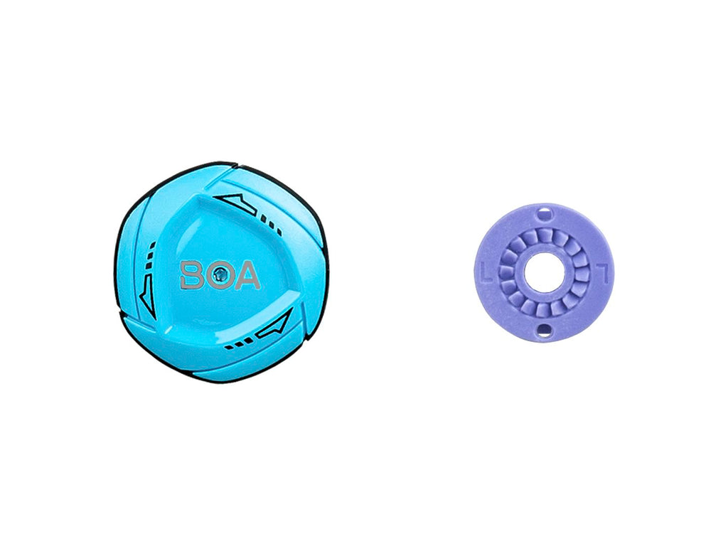 Bontrager Shoe Replacement BOA IP1 Left Dial BOA IP1 Dial - Left Azure ...