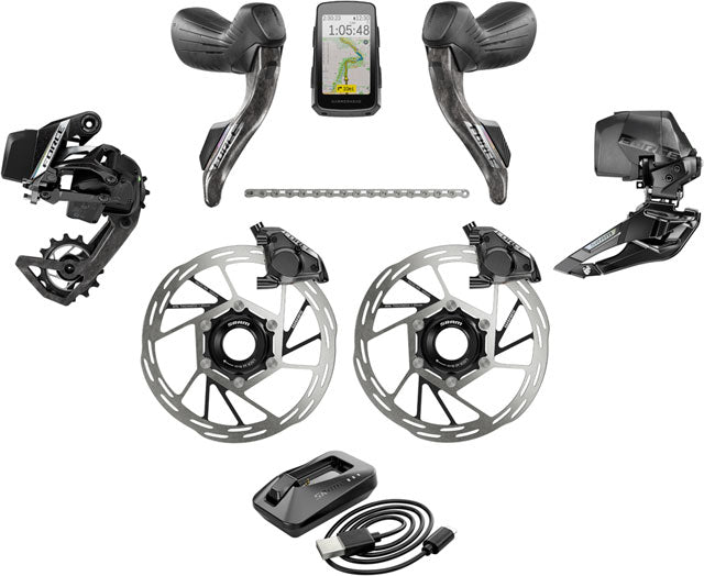 SRAM Force eTap AXS Road Groupset, 2x12-Speed, HRD, E1 – Wheel