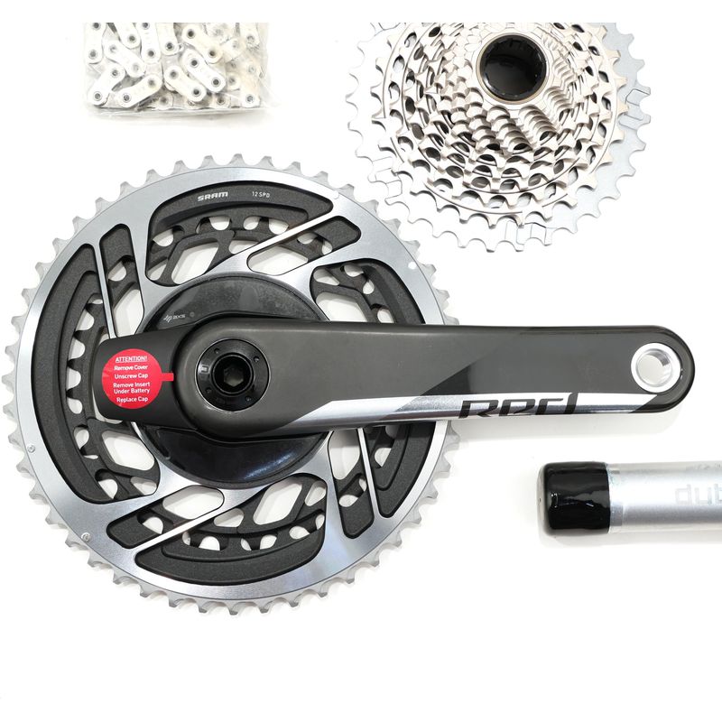 パーツ Red AXS Power Meter Kit 2x 46-33T Amazon.com : SRAM RED AXS 2x Power Meter Chainring Kit - 46/33t
