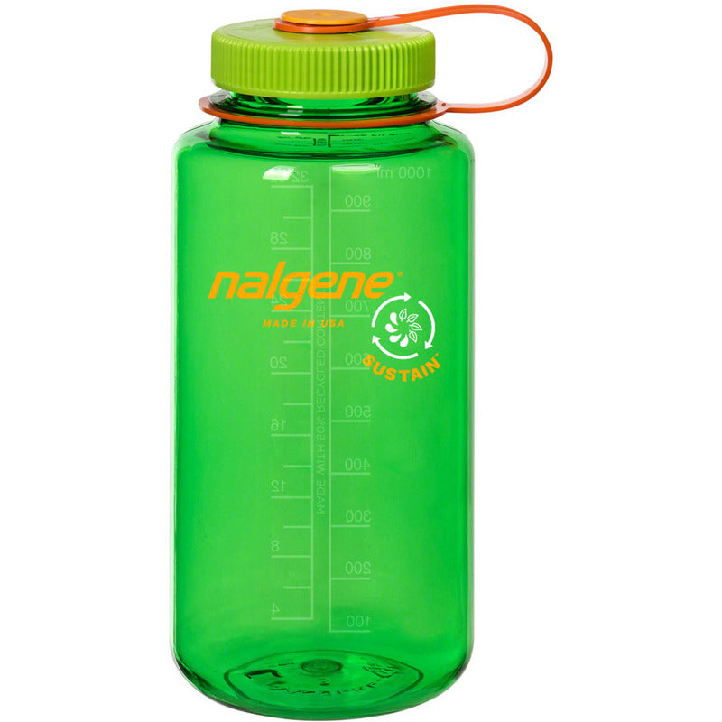 Nalgene Sustain Water Bottle - 32oz, Wide Mouth, Mellon Ball 